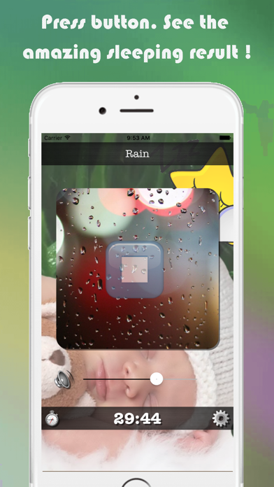 Zrzuty ekranu Rain Sounds | instantly sleep