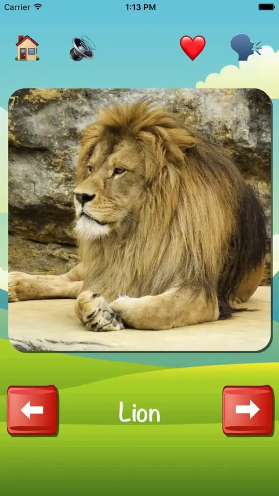 Ảnh chụp màn hình của Learning Animals | with voice and game for kids