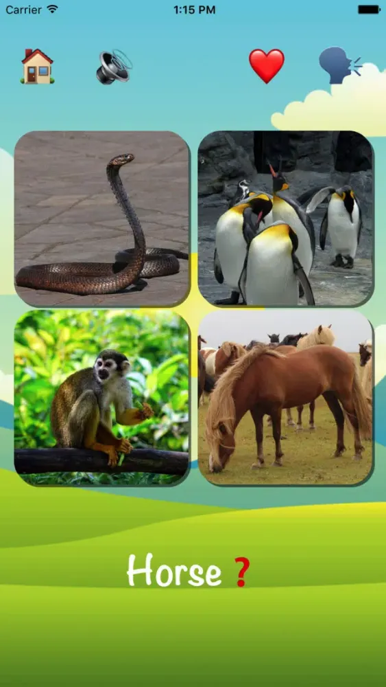 Ảnh chụp màn hình của Learning Animals | with voice and game for kids