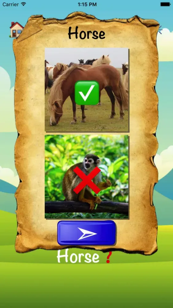 Ảnh chụp màn hình của Learning Animals | with voice and game for kids