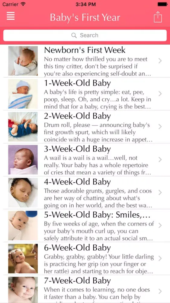 Baby's First Year | you can look forward to in newborn babies from milestones to baby's growth स्क्रीनशॉट