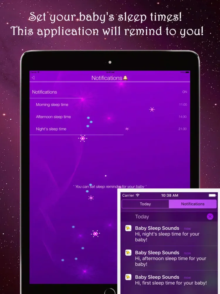 تصاویر Baby Sleep Sounds | PREMIUM iPad 