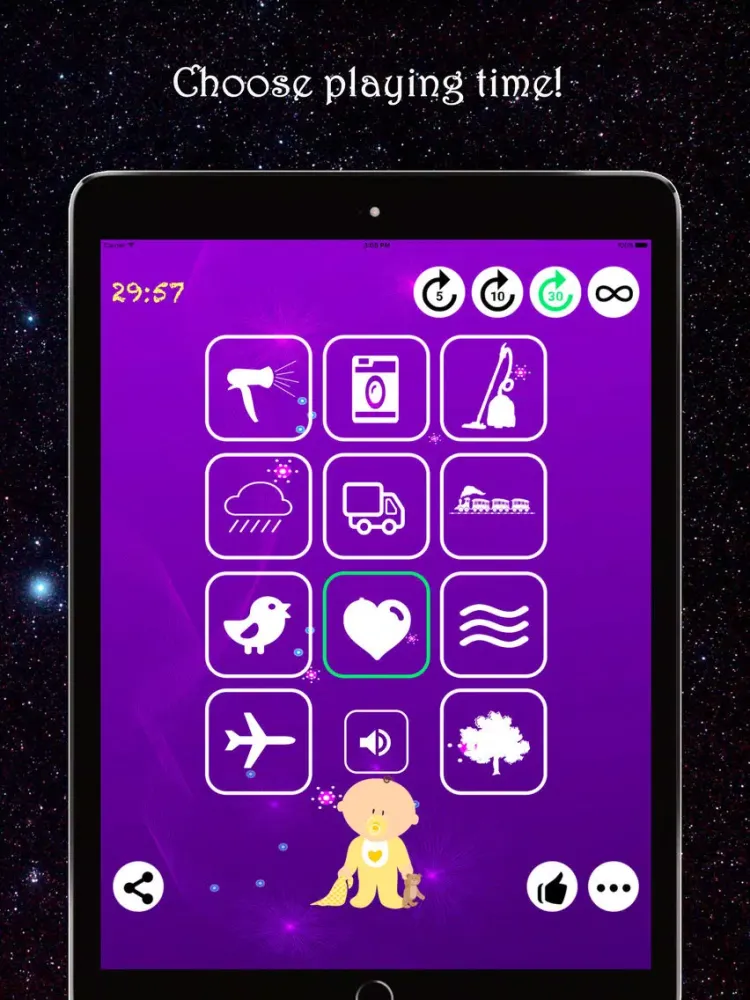 تصاویر Baby Sleep Sounds | PREMIUM iPad 