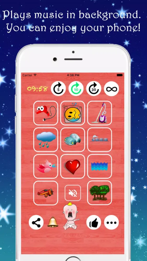 Calming Sounds For Crying Babies应用截图