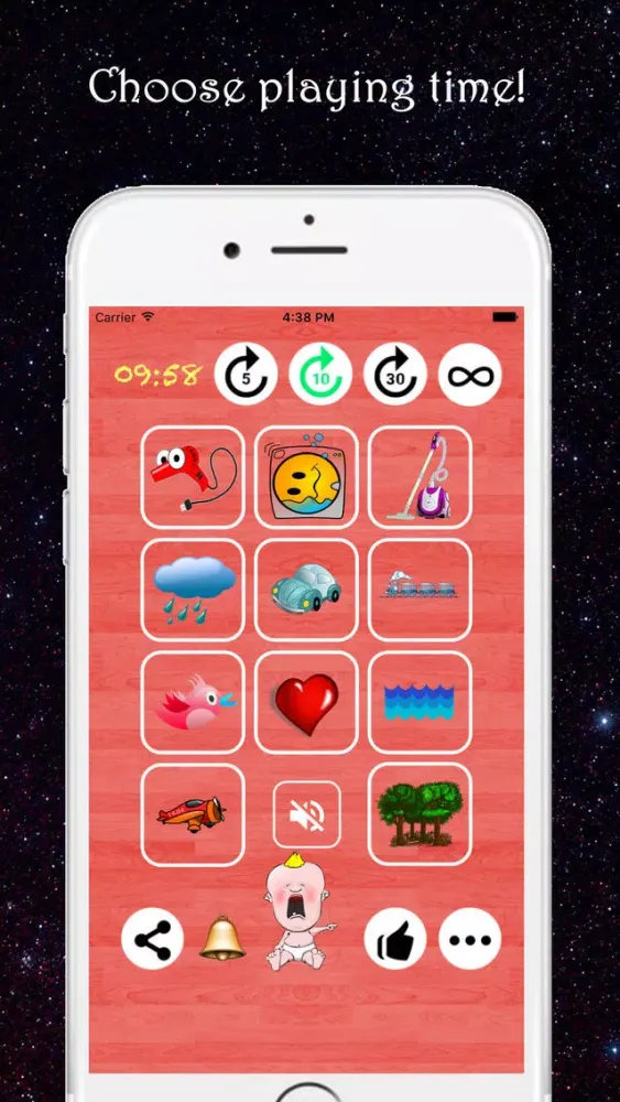 Calming Sounds For Crying Babies应用截图