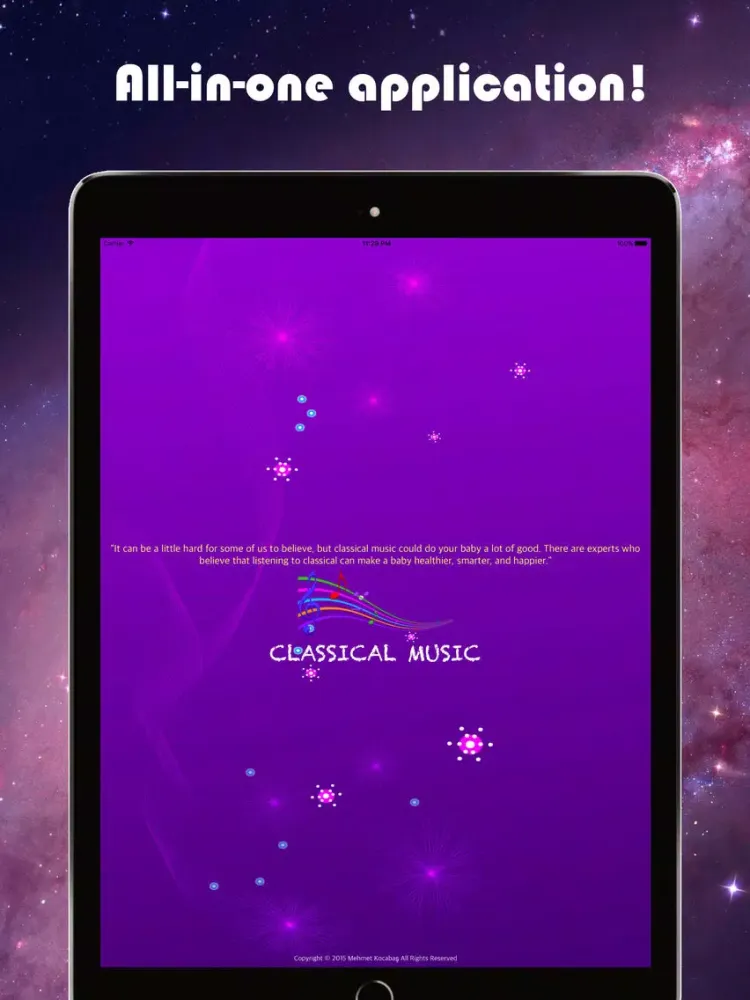 Classical Musics for Babies iPad  Ekran Görüntüleri