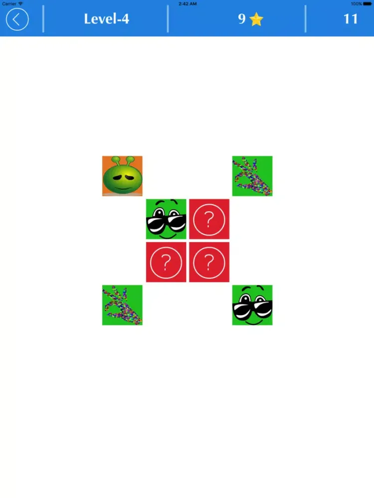 Emojis Matching Game | find pairs emoticons iPad 应用截图