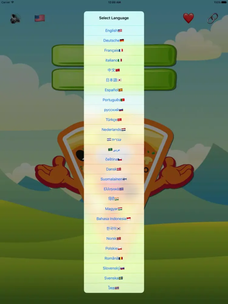 Learning Foods and Drinks | with voice and game iPad  Ekran Görüntüleri