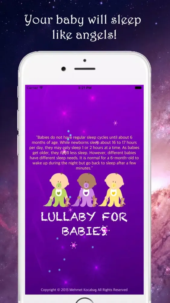 Capturas de pantalla de Lullaby for Babies | PREMIUM