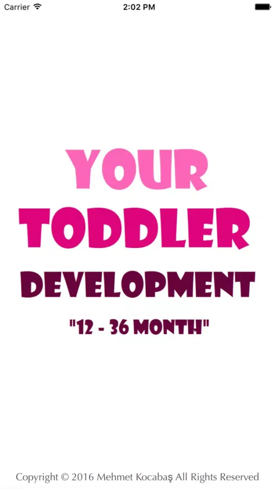 Toddler Development|your guide应用截图