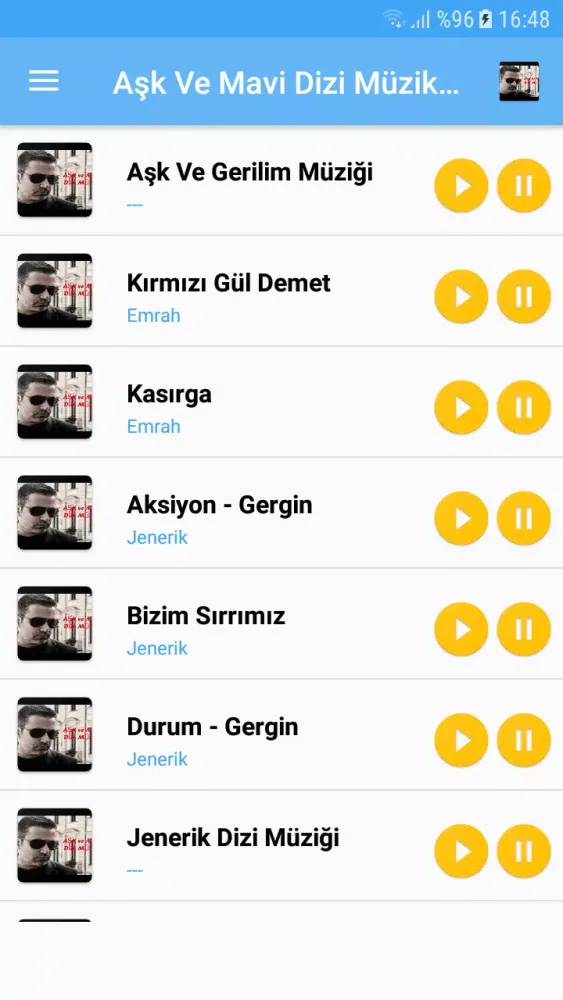 Aşk Ve Mavi Dizi Müzikleri Screenshots