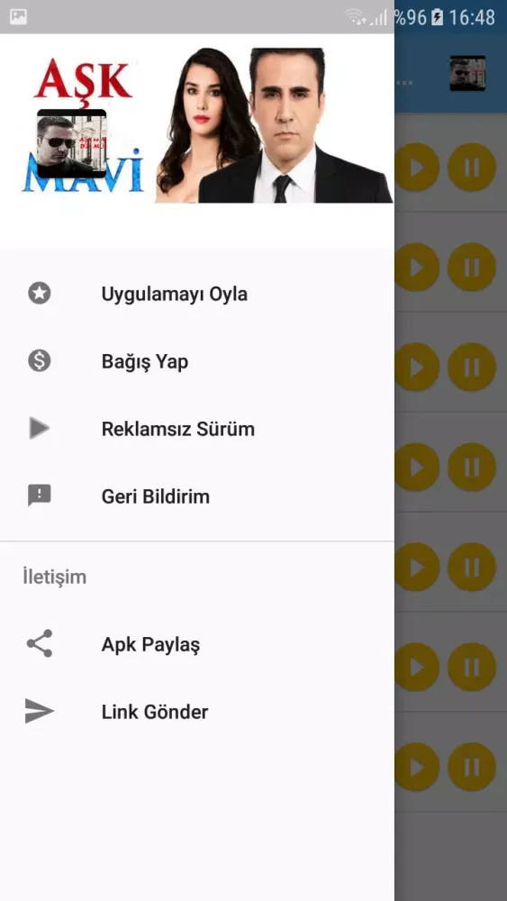 Aşk Ve Mavi Dizi Müzikleri Screenshots