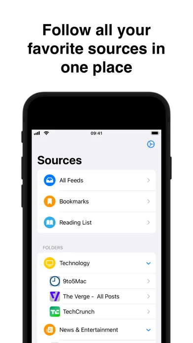 RSS Reader - Atlas स्क्रीनशॉट