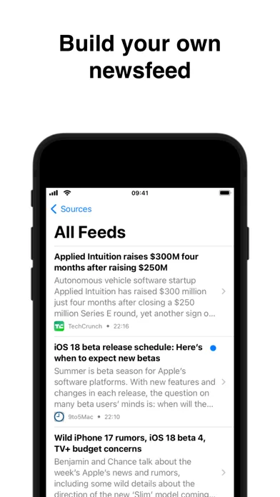 RSS Reader - Atlas स्क्रीनशॉट