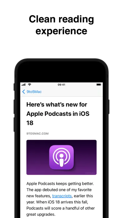 RSS Reader - Atlas स्क्रीनशॉट