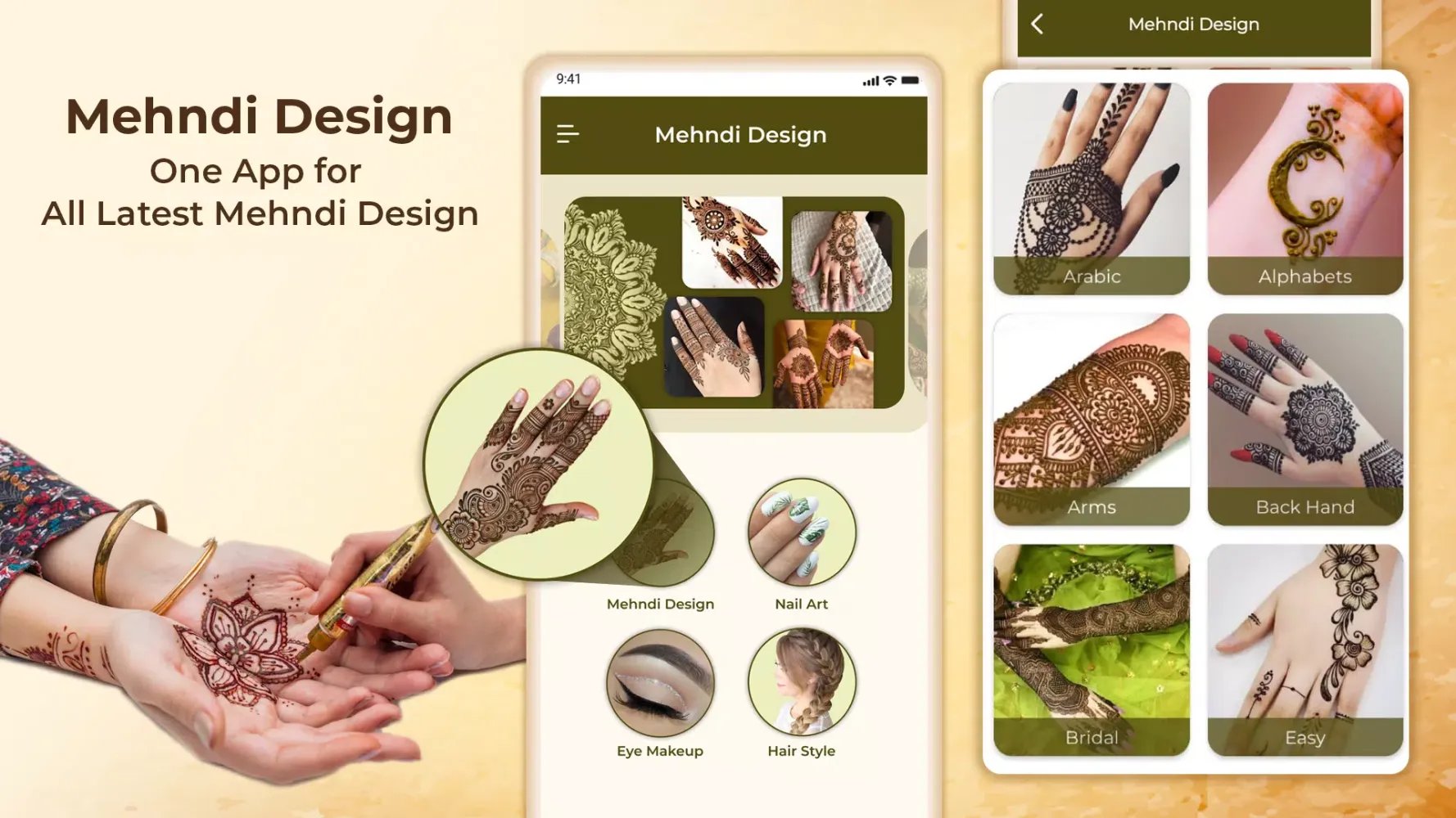 Zrzuty ekranu Mehndi Design 2023: Nail Art