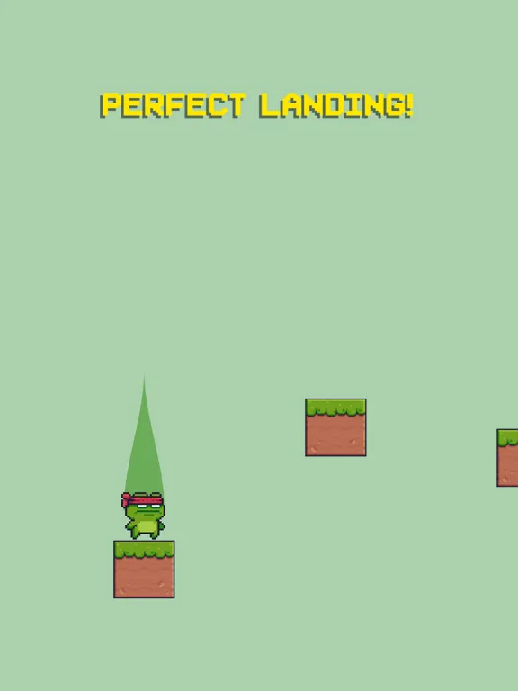 Capturas de tela do Jumpy Frog, Legacy iPad 