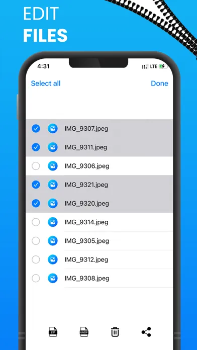 Zip Unzip - File Extractor Ekran Görüntüleri