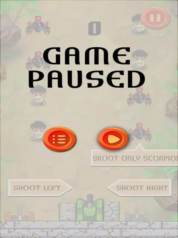 Scorpion Killer - Top Shooter iPad 应用截图