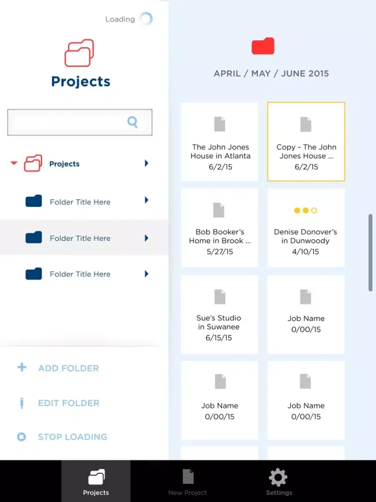 Capturas de pantalla de Mitsubishi Electric Residential System Builder iPad 