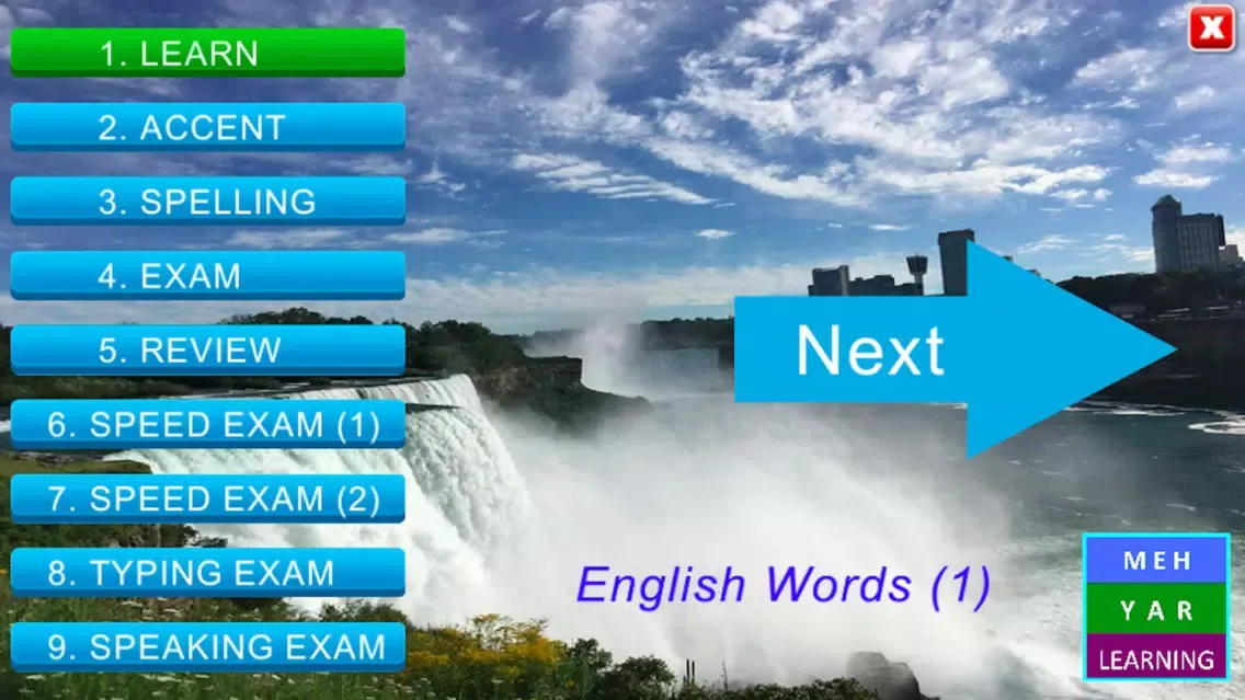 Zrzuty ekranu English Words 1