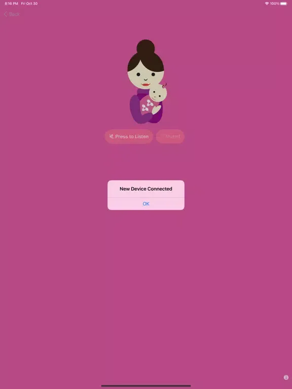 Baby Monitor - Cry Recognition iPad 应用截图