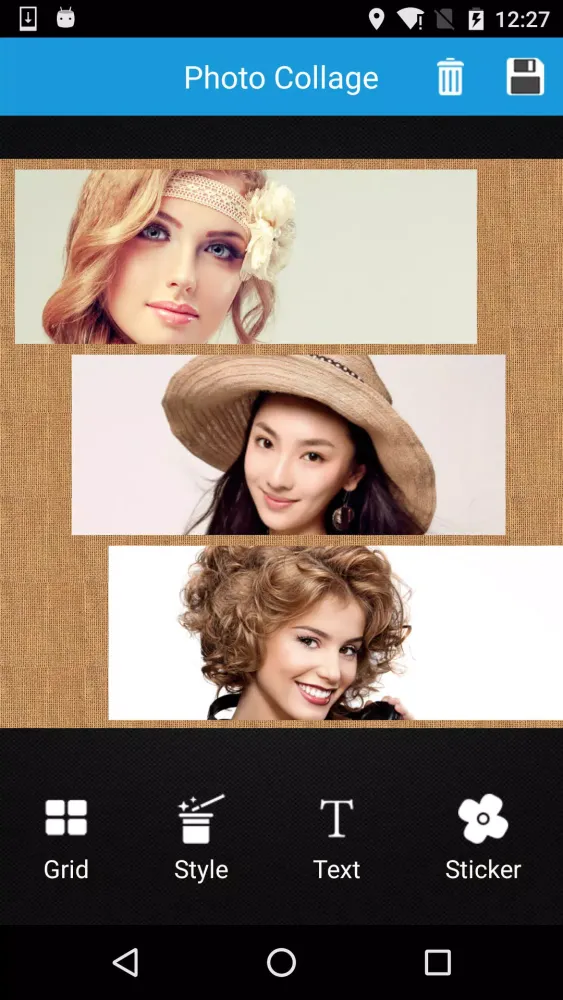Ảnh chụp màn hình của Photo Collage Editor