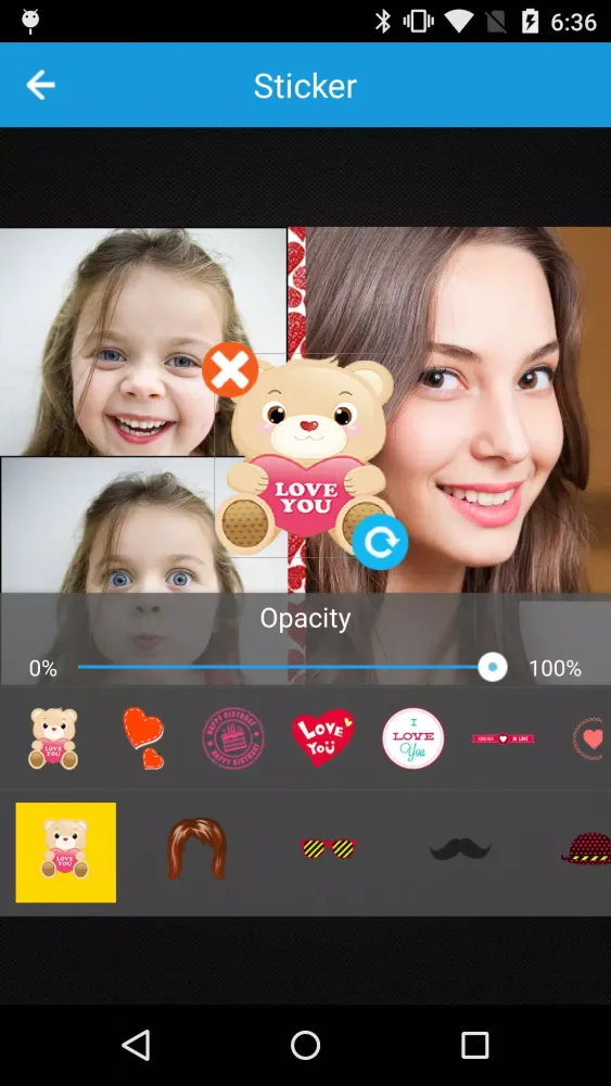 Ảnh chụp màn hình của Photo Collage Editor