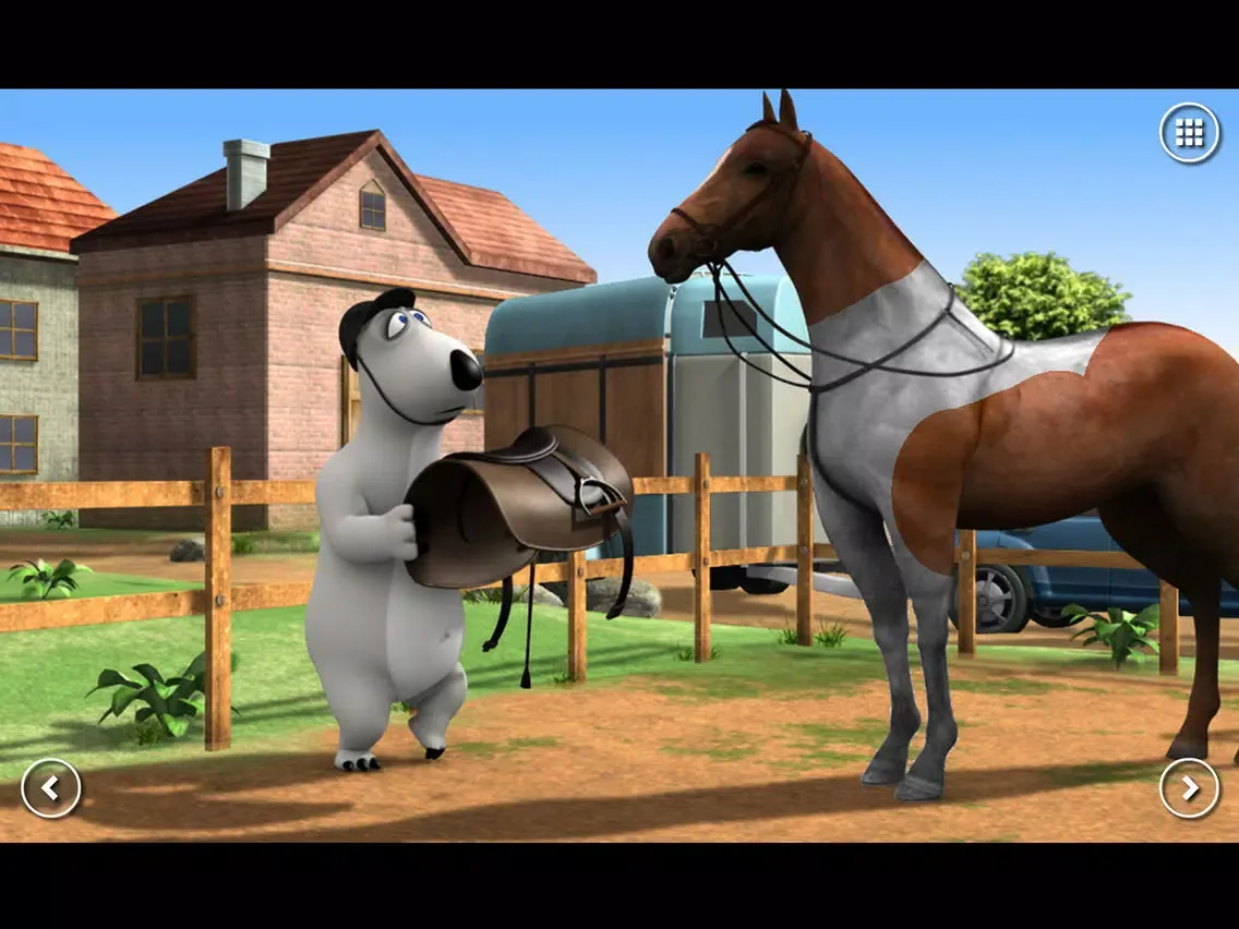 ภาพหน้าจอของ Bernard Horse Training iPad 