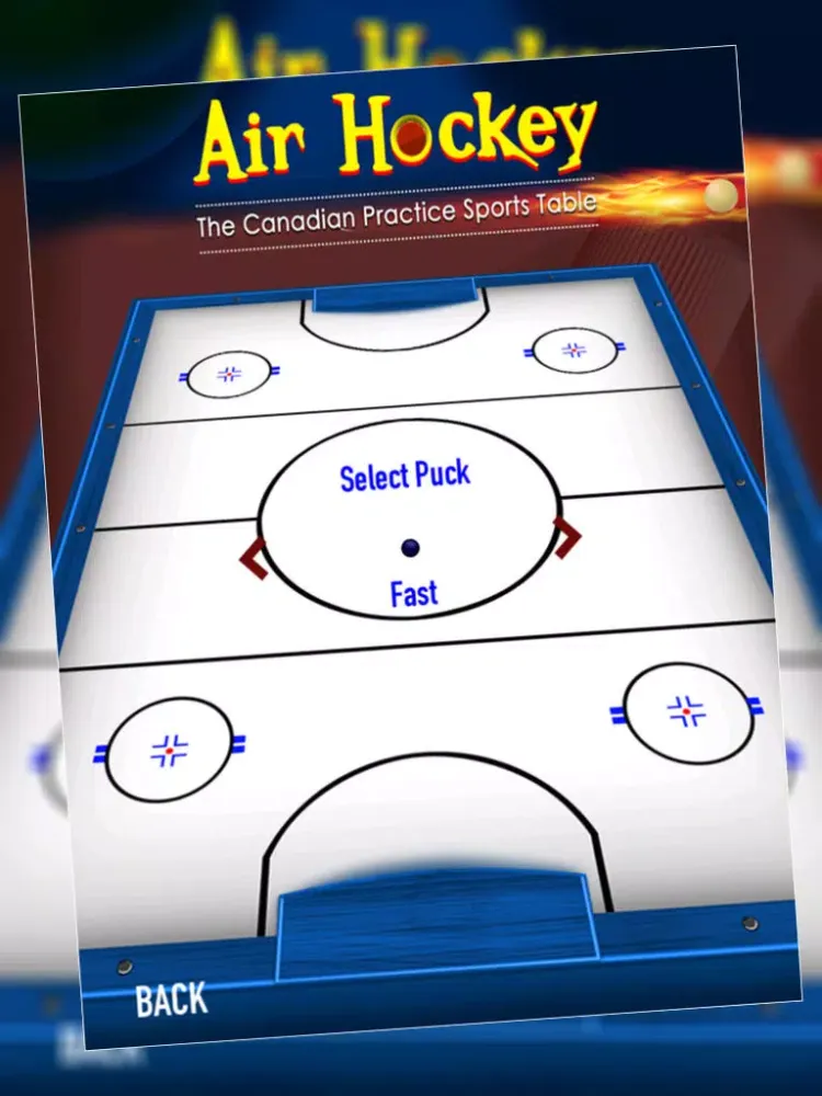Air Hockey : The Canadian Practice Sports Table - Free iPad  スクリーンショット