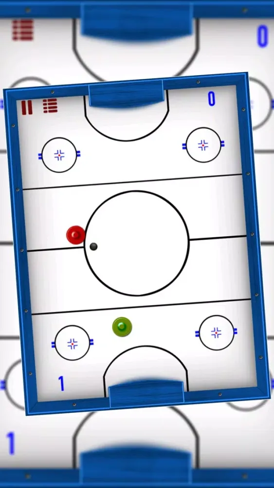 Air Hockey : The Canadian Practice Sports Table - Free スクリーンショット