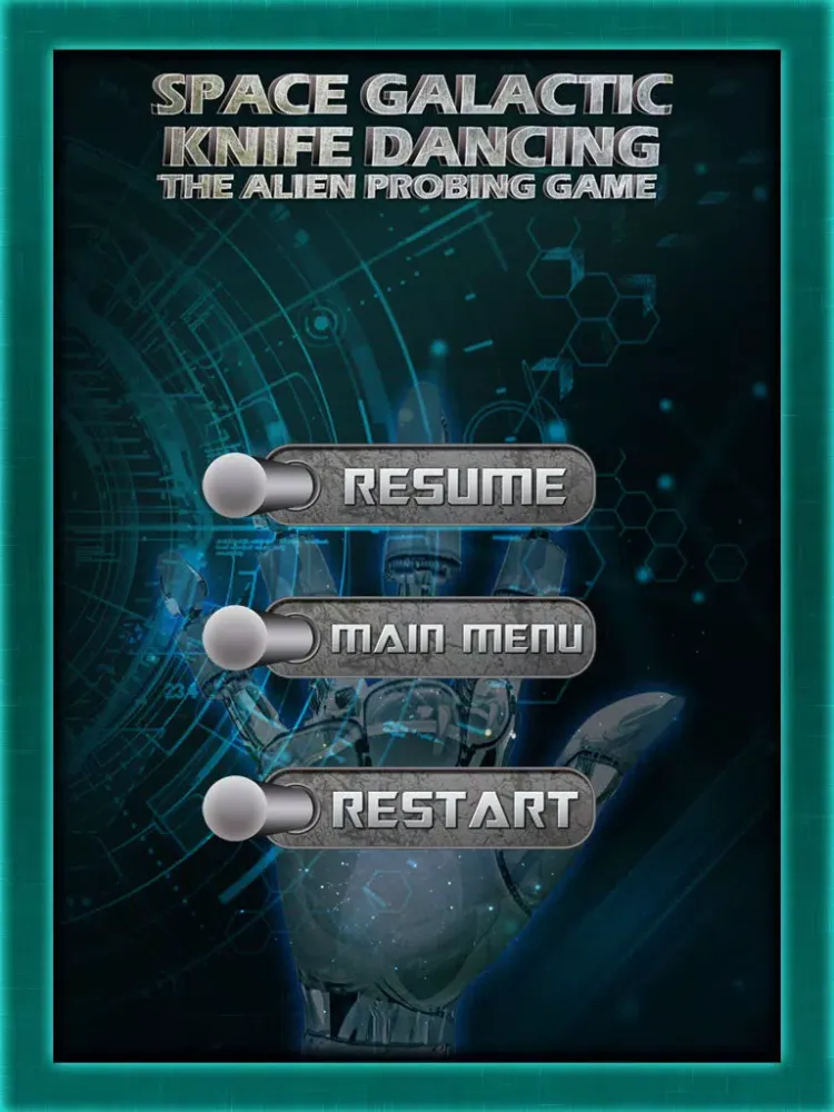 صور Space Galactic Knife Dancing : The alien probing game - Free iPad 