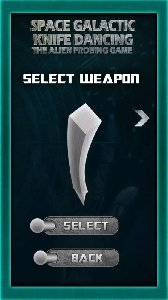صور Space Galactic Knife Dancing : The alien probing game - Free