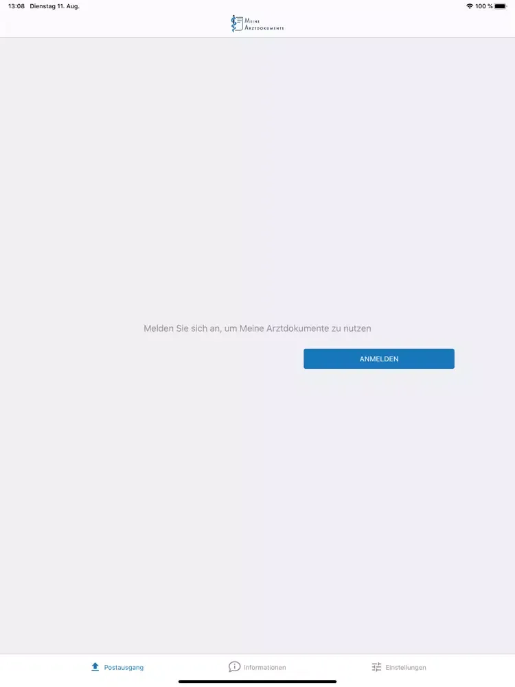 Meine Arztdokumente iPad 应用截图