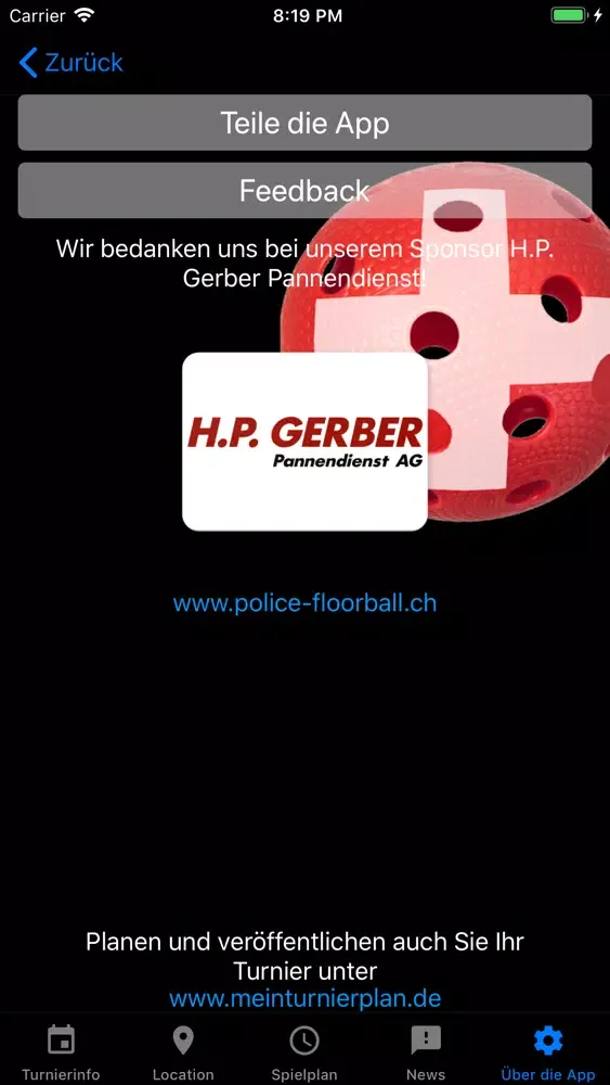 Police-Floorball 2019 Screenshots