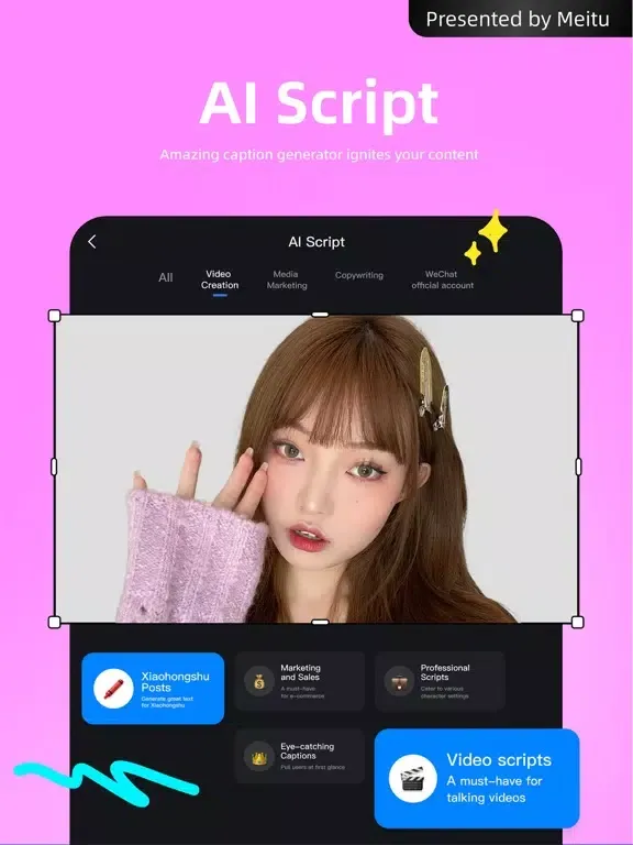 Capturas de pantalla de Action - Create video with AI iPad 