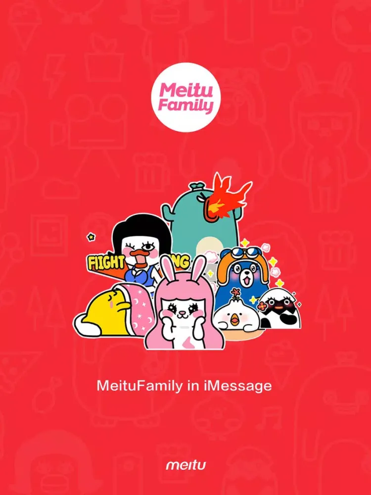 صور MeituFamily - Awesome Stickers iPad 