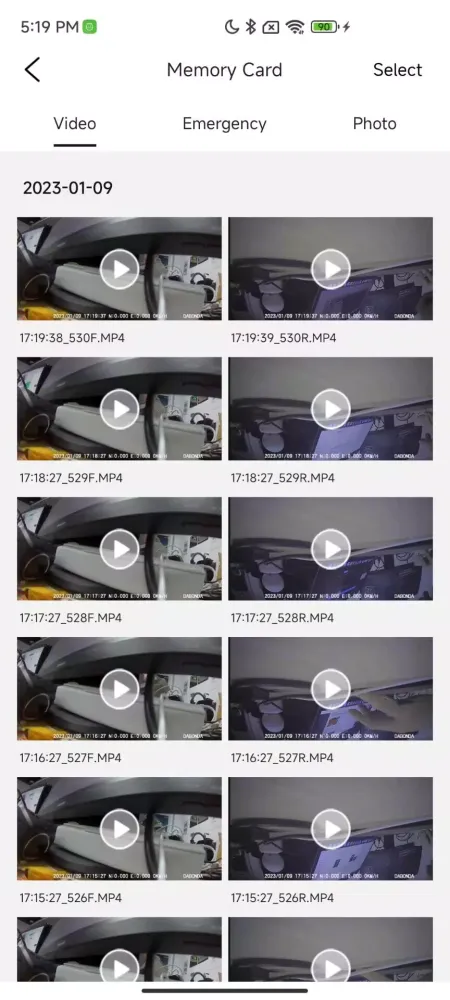 GWM DVR Ekran Görüntüleri