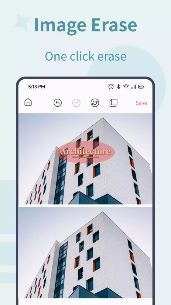 Ảnh chụp màn hình của remove objects from photo