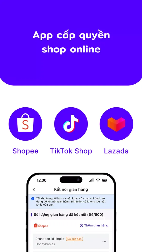 Ảnh chụp màn hình của BigSeller