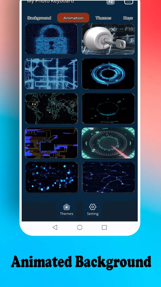 Cyber security keyboard Screenshots
