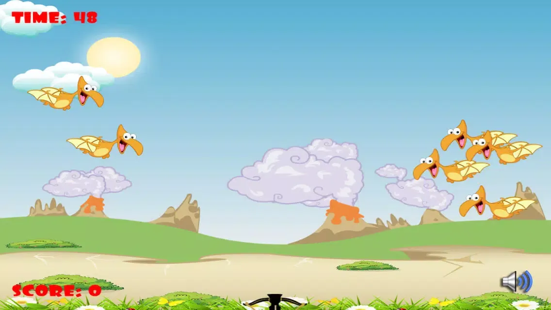 Capturas de pantalla de Flying Angry Dino Hunter - Awesome Prehistoric Aerial Shooting Game