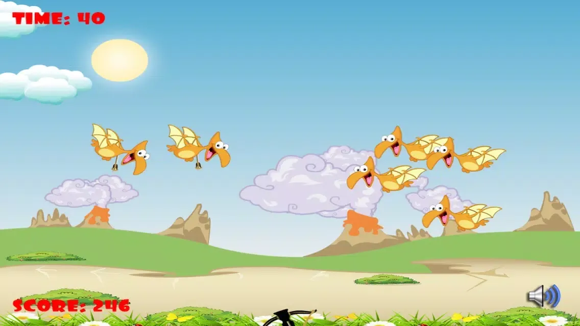 Capturas de pantalla de Flying Angry Dino Hunter - Awesome Prehistoric Aerial Shooting Game