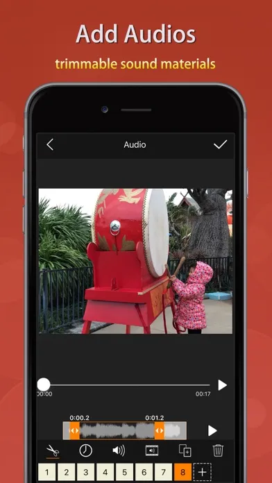 ภาพหน้าจอของ Videdit - Handy Video Editor