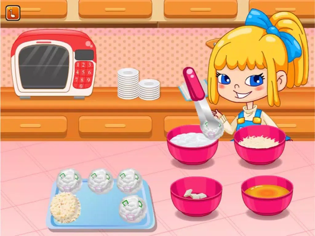 Screenshot di Baby Chef : Mozzarella Risotto Balls iPad 
