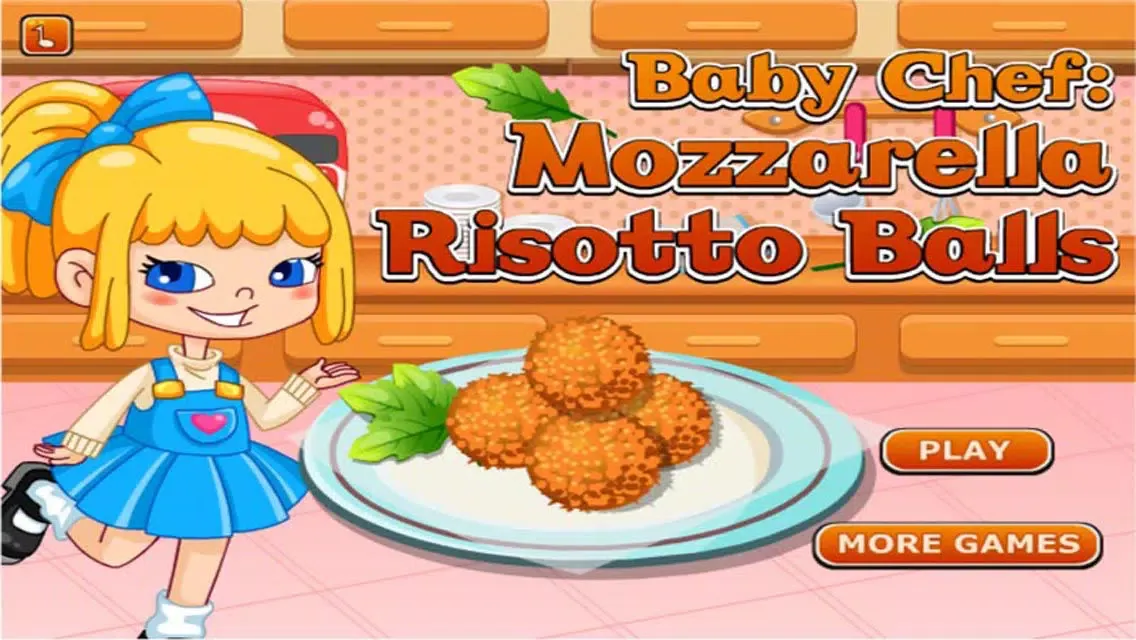 Screenshot di Baby Chef : Mozzarella Risotto Balls