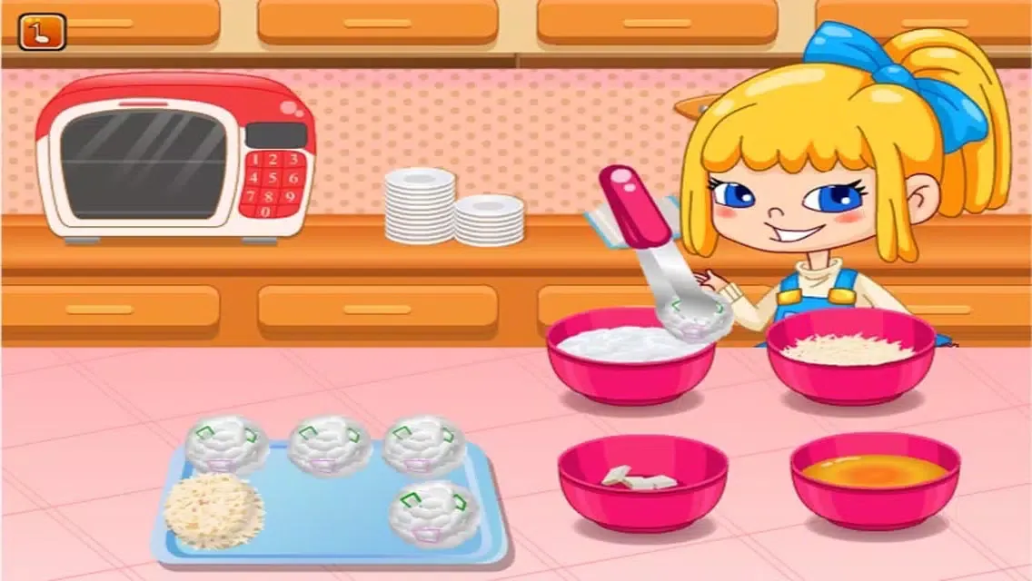 Screenshot di Baby Chef : Mozzarella Risotto Balls
