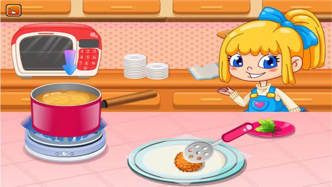 Screenshot di Baby Chef : Mozzarella Risotto Balls