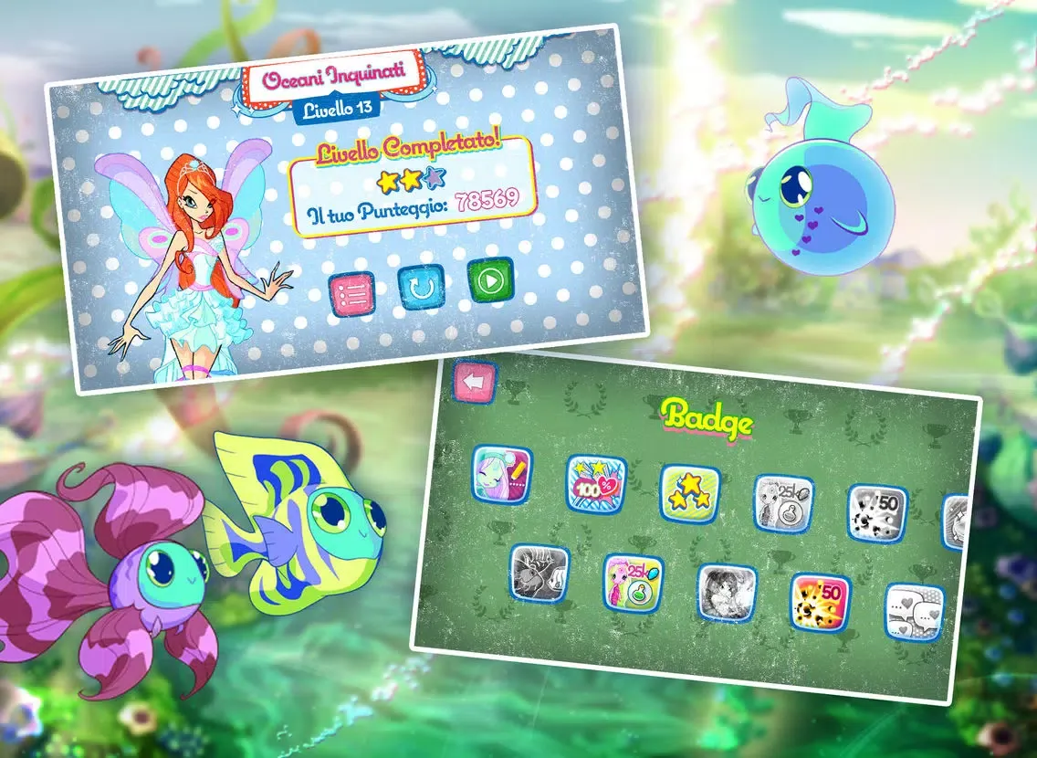 Winx Sirenix - Magic Oceans iPad 应用截图