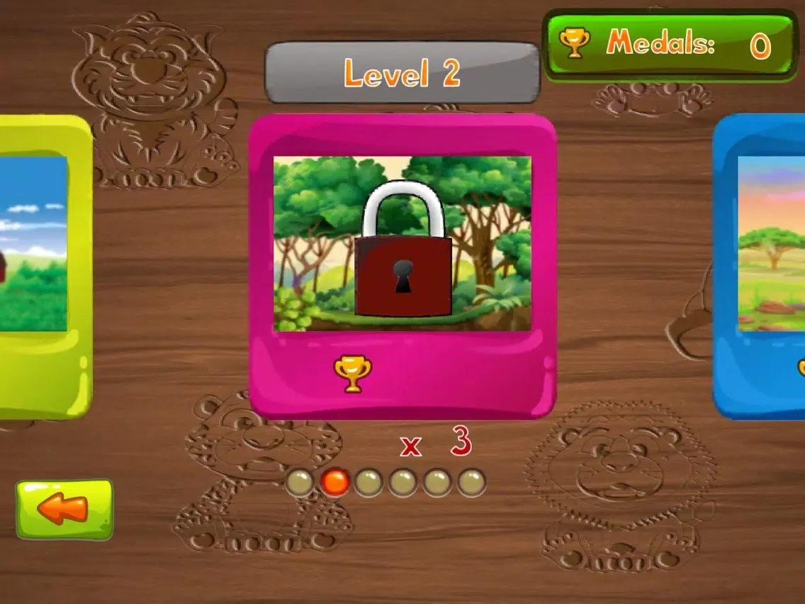 Tangkapan layar Animal Puzzle Learn iPad 